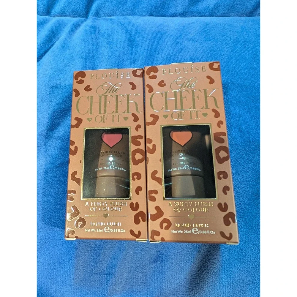 P.Louise The Cheek Of It Liquid Blush 25ml Sweet Sundae & Naughty Nectarine